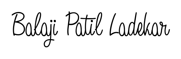 Once you've used our free online signature maker to create your best signature Angelique-Rose-font-FFP style, it's time to enjoy signing your documents with Balaji Patil Ladekar name. Balaji Patil Ladekar signature style 5 images and pictures png