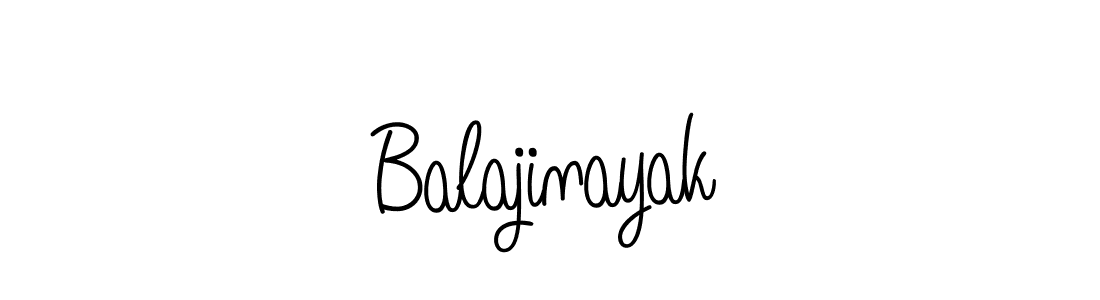 Make a beautiful signature design for name Balajinayak. With this signature (Angelique-Rose-font-FFP) style, you can create a handwritten signature for free. Balajinayak signature style 5 images and pictures png