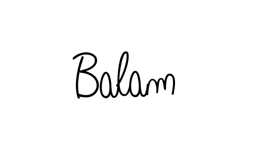 Use a signature maker to create a handwritten signature online. With this signature software, you can design (Angelique-Rose-font-FFP) your own signature for name Balam. Balam signature style 5 images and pictures png