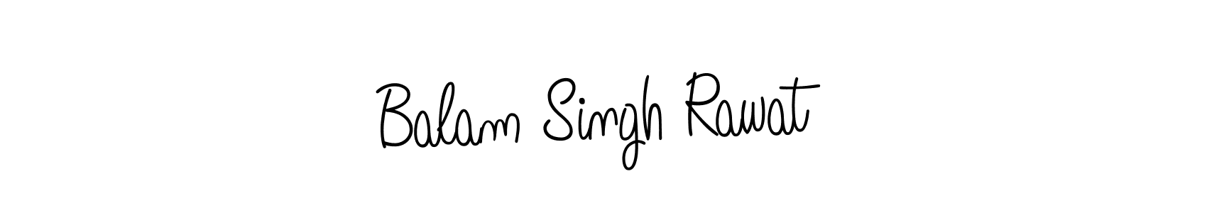 Make a beautiful signature design for name Balam Singh Rawat. Use this online signature maker to create a handwritten signature for free. Balam Singh Rawat signature style 5 images and pictures png