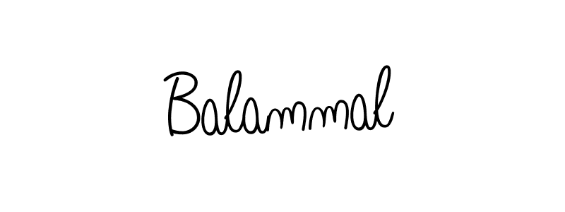 Also we have Balammal name is the best signature style. Create professional handwritten signature collection using Angelique-Rose-font-FFP autograph style. Balammal signature style 5 images and pictures png