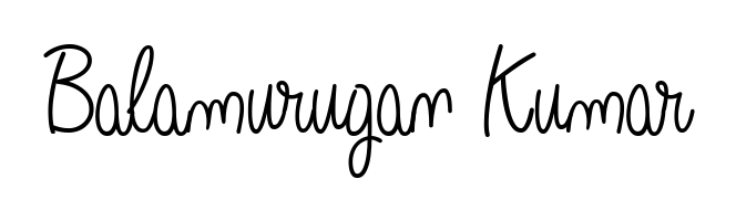 Get inspired by this graceful Angelique-Rose-font-FFP signature style for name Balamurugan Kumar. Smooth loops and balanced proportions for everyday use. Balamurugan Kumar signature style 5 images and pictures png