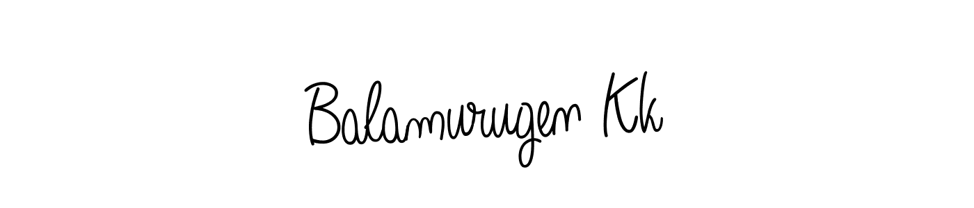 Once you've used our free online signature maker to create your best signature Angelique-Rose-font-FFP style, it's time to enjoy all of the benefits that Balamurugen Kk name signing documents. Balamurugen Kk signature style 5 images and pictures png