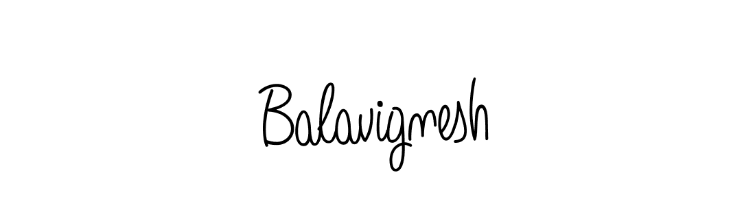 Design your own signature with our free online signature maker. With this signature software, you can create a handwritten (Angelique-Rose-font-FFP) signature for name Balavignesh. Balavignesh signature style 5 images and pictures png