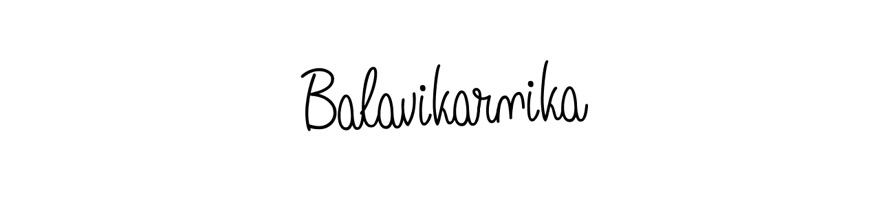 You should practise on your own different ways (Angelique-Rose-font-FFP) to write your name (Balavikarnika) in signature. don't let someone else do it for you. Balavikarnika signature style 5 images and pictures png