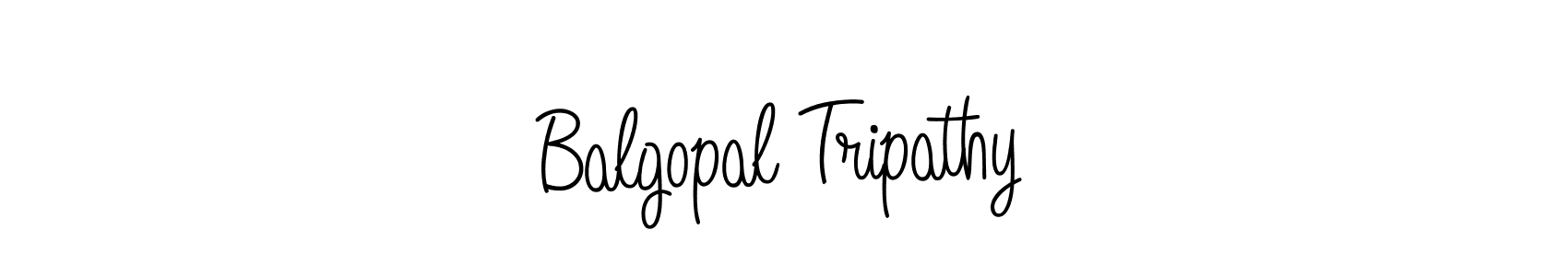 Make a beautiful signature design for name Balgopal Tripathy. Use this online signature maker to create a handwritten signature for free. Balgopal Tripathy signature style 5 images and pictures png