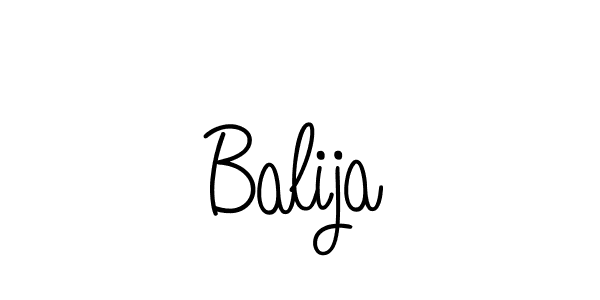 Also You can easily find your signature by using the search form. We will create Balija name handwritten signature images for you free of cost using Angelique-Rose-font-FFP sign style. Balija signature style 5 images and pictures png