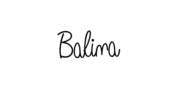 The best way (Angelique-Rose-font-FFP) to make a short signature is to pick only two or three words in your name. The name Balina include a total of six letters. For converting this name. Balina signature style 5 images and pictures png