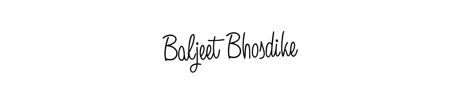 Once you've used our free online signature maker to create your best signature Angelique-Rose-font-FFP style, it's time to enjoy all of the benefits that Baljeet Bhosdike name signing documents. Baljeet Bhosdike signature style 5 images and pictures png