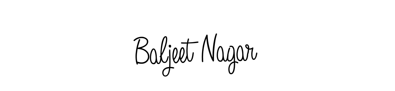 Also we have Baljeet Nagar name is the best signature style. Create professional handwritten signature collection using Angelique-Rose-font-FFP autograph style. Baljeet Nagar signature style 5 images and pictures png