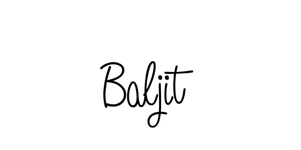 Also we have Baljit name is the best signature style. Create professional handwritten signature collection using Angelique-Rose-font-FFP autograph style. Baljit signature style 5 images and pictures png