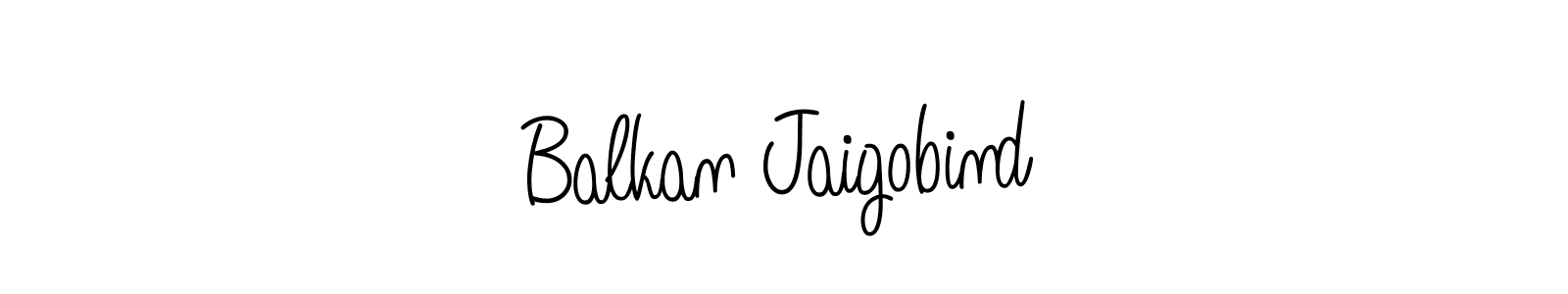 Also we have Balkan Jaigobind name is the best signature style. Create professional handwritten signature collection using Angelique-Rose-font-FFP autograph style. Balkan Jaigobind signature style 5 images and pictures png