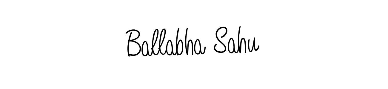 How to make Ballabha Sahu signature? Angelique-Rose-font-FFP is a professional autograph style. Create handwritten signature for Ballabha Sahu name. Ballabha Sahu signature style 5 images and pictures png