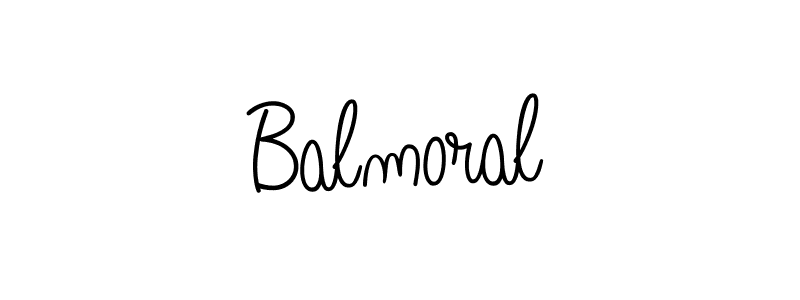 How to make Balmoral name signature. Use Angelique-Rose-font-FFP style for creating short signs online. This is the latest handwritten sign. Balmoral signature style 5 images and pictures png