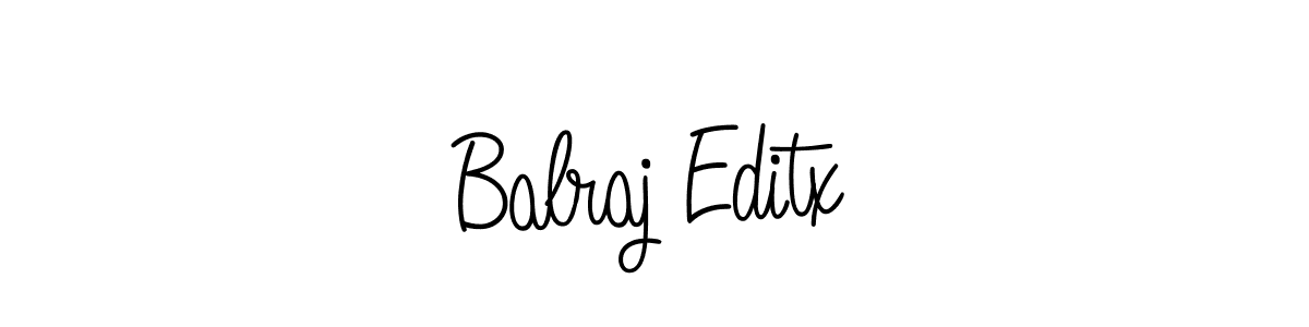 The best way (Angelique-Rose-font-FFP) to make a short signature is to pick only two or three words in your name. The name Balraj Editx include a total of six letters. For converting this name. Balraj Editx signature style 5 images and pictures png