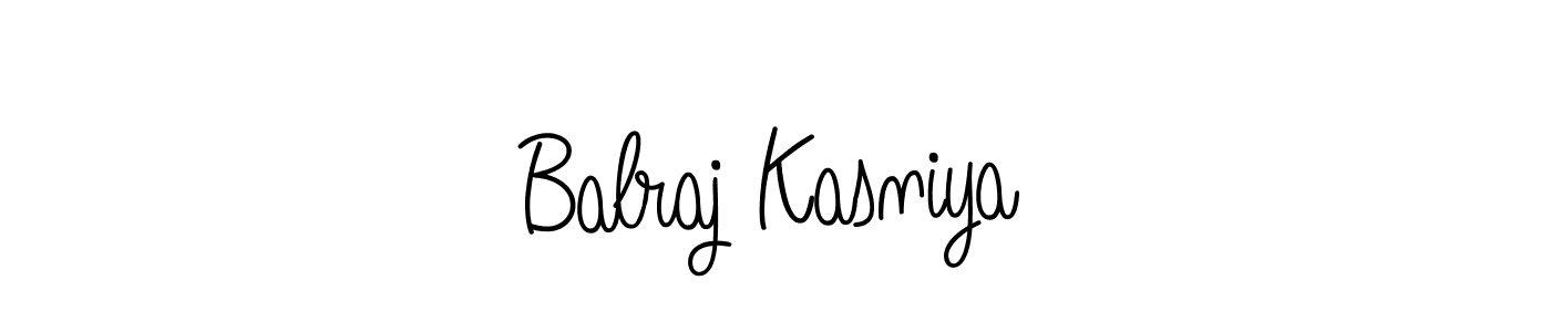 Also You can easily find your signature by using the search form. We will create Balraj Kasniya name handwritten signature images for you free of cost using Angelique-Rose-font-FFP sign style. Balraj Kasniya signature style 5 images and pictures png