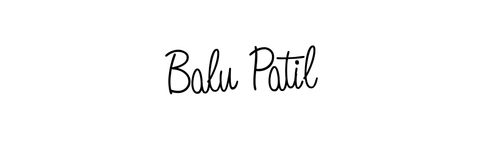 Make a beautiful signature design for name Balu Patil. With this signature (Angelique-Rose-font-FFP) style, you can create a handwritten signature for free. Balu Patil signature style 5 images and pictures png