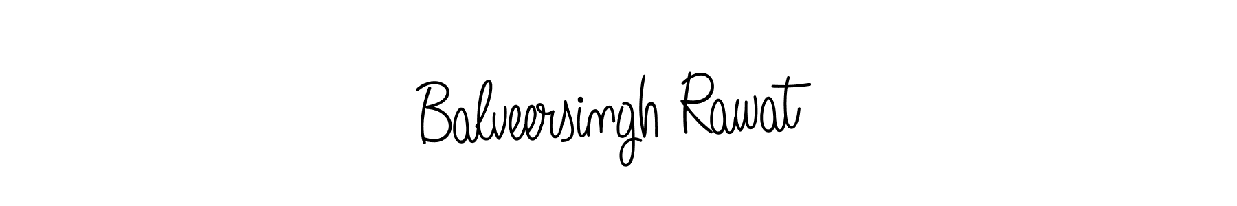 The best way (Angelique-Rose-font-FFP) to make a short signature is to pick only two or three words in your name. The name Balveersingh Rawat include a total of six letters. For converting this name. Balveersingh Rawat signature style 5 images and pictures png