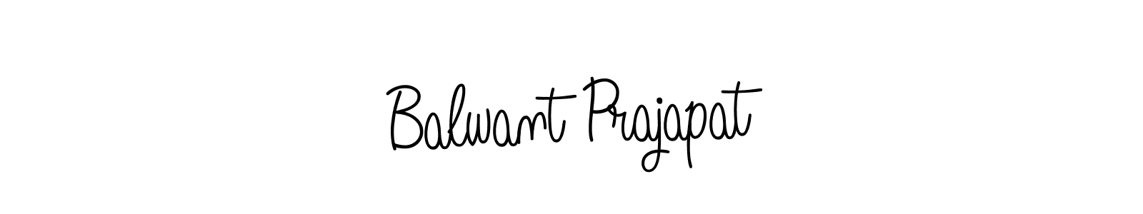 You should practise on your own different ways (Angelique-Rose-font-FFP) to write your name (Balwant Prajapat) in signature. don't let someone else do it for you. Balwant Prajapat signature style 5 images and pictures png