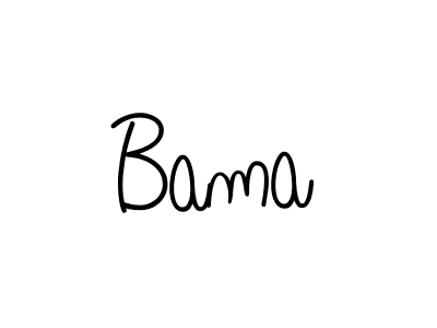 How to make Bama name signature. Use Angelique-Rose-font-FFP style for creating short signs online. This is the latest handwritten sign. Bama signature style 5 images and pictures png