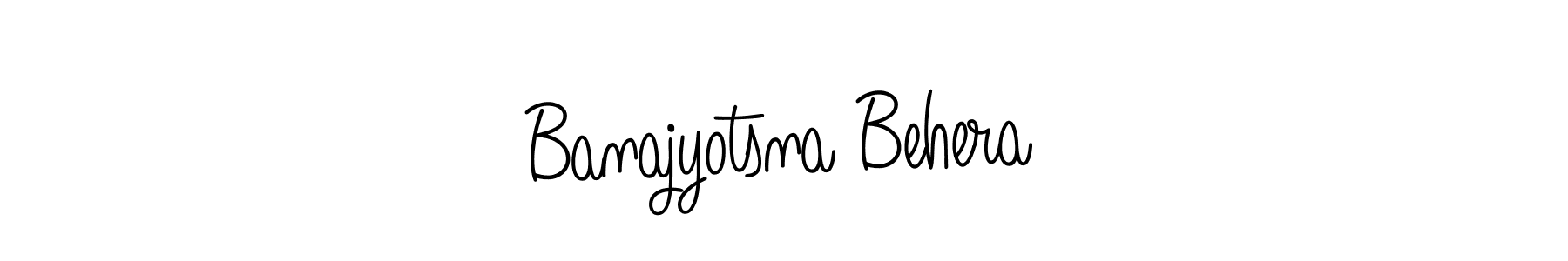 Use a signature maker to create a handwritten signature online. With this signature software, you can design (Angelique-Rose-font-FFP) your own signature for name Banajyotsna Behera. Banajyotsna Behera signature style 5 images and pictures png