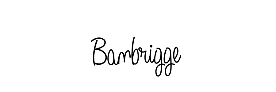 Make a beautiful signature design for name Banbrigge. Use this online signature maker to create a handwritten signature for free. Banbrigge signature style 5 images and pictures png