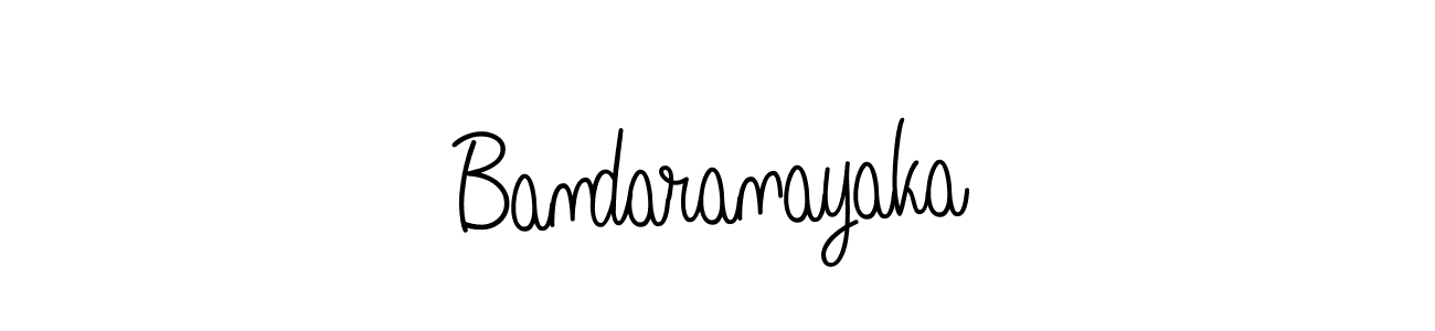 Make a short Bandaranayaka signature style. Manage your documents anywhere anytime using Angelique-Rose-font-FFP. Create and add eSignatures, submit forms, share and send files easily. Bandaranayaka signature style 5 images and pictures png