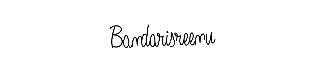 How to Draw Bandarisreenu signature style? Angelique-Rose-font-FFP is a latest design signature styles for name Bandarisreenu. Bandarisreenu signature style 5 images and pictures png