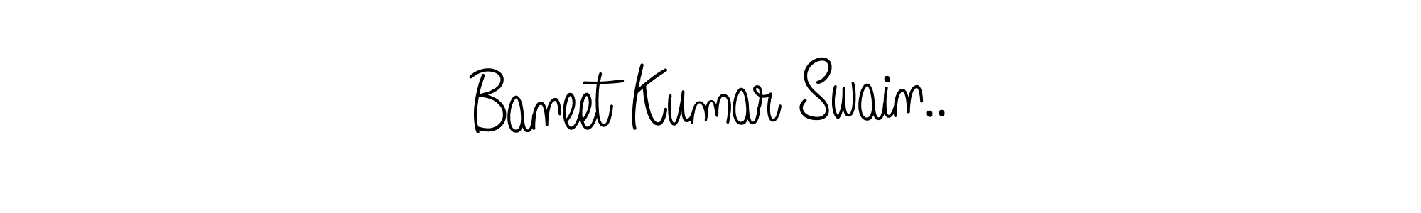Baneet Kumar Swain.. stylish signature style. Best Handwritten Sign (Angelique-Rose-font-FFP) for my name. Handwritten Signature Collection Ideas for my name Baneet Kumar Swain... Baneet Kumar Swain.. signature style 5 images and pictures png