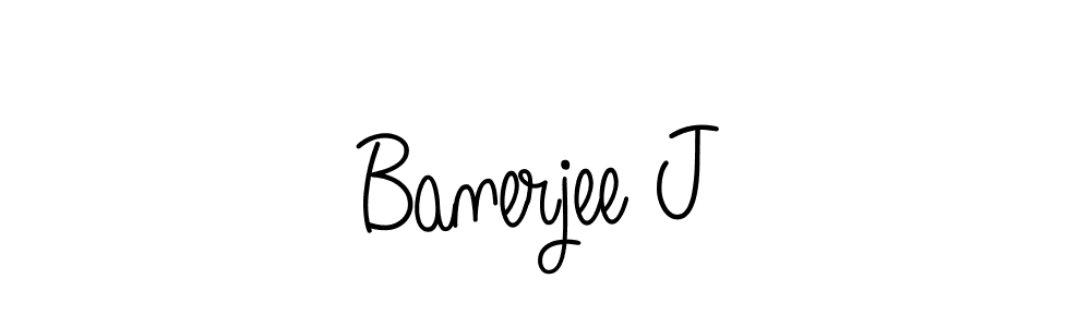 Best and Professional Signature Style for Banerjee J. Angelique-Rose-font-FFP Best Signature Style Collection. Banerjee J signature style 5 images and pictures png