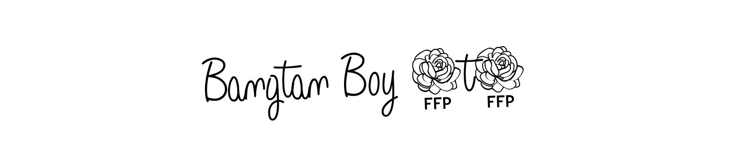 This is the best signature style for the Bangtan Boy 0t7 name. Also you like these signature font (Angelique-Rose-font-FFP). Mix name signature. Bangtan Boy 0t7 signature style 5 images and pictures png