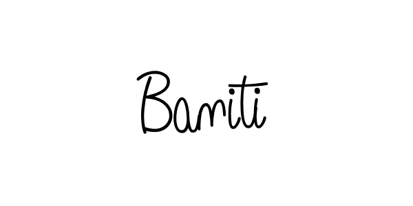 Once you've used our free online signature maker to create your best signature Angelique-Rose-font-FFP style, it's time to enjoy all of the benefits that Baniti name signing documents. Baniti signature style 5 images and pictures png