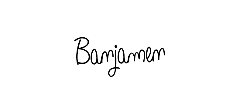 Also we have Banjamen name is the best signature style. Create professional handwritten signature collection using Angelique-Rose-font-FFP autograph style. Banjamen signature style 5 images and pictures png