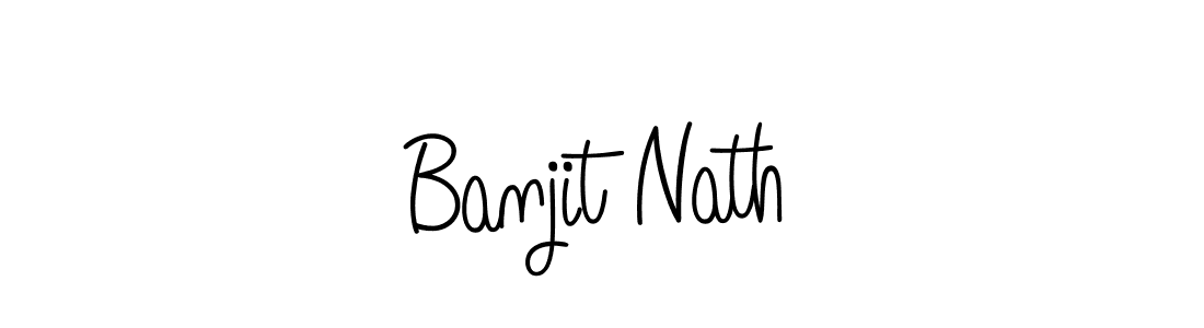 This is the best signature style for the Banjit Nath name. Also you like these signature font (Angelique-Rose-font-FFP). Mix name signature. Banjit Nath signature style 5 images and pictures png