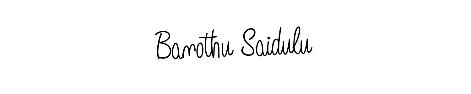 You can use this online signature creator to create a handwritten signature for the name Banothu Saidulu. This is the best online autograph maker. Banothu Saidulu signature style 5 images and pictures png