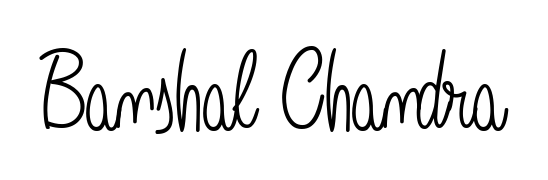 The Angelique-Rose-font-FFP typeface gives name Banshal Chandra a refined look. Suitable for certificates, diplomas, and official verification. Banshal Chandra signature style 5 images and pictures png