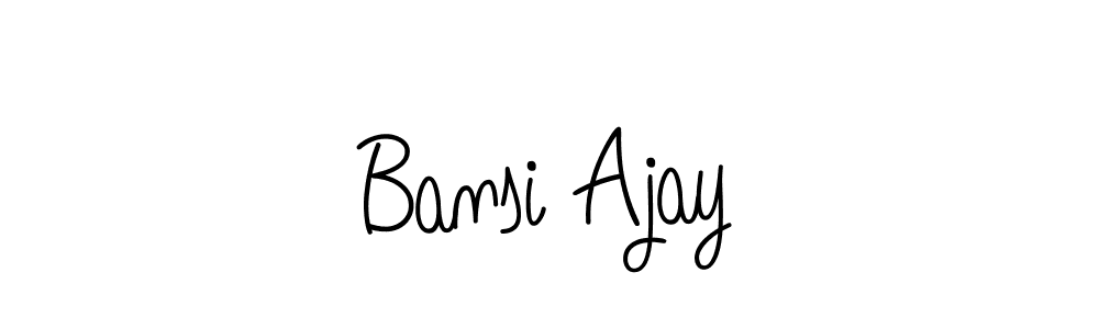 Also You can easily find your signature by using the search form. We will create Bansi Ajay name handwritten signature images for you free of cost using Angelique-Rose-font-FFP sign style. Bansi Ajay signature style 5 images and pictures png