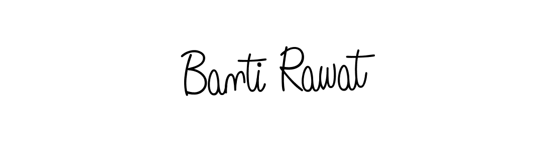 Best and Professional Signature Style for Banti Rawat. Angelique-Rose-font-FFP Best Signature Style Collection. Banti Rawat signature style 5 images and pictures png