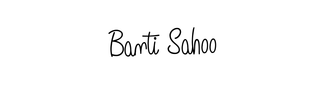 Once you've used our free online signature maker to create your best signature Angelique-Rose-font-FFP style, it's time to enjoy all of the benefits that Banti Sahoo name signing documents. Banti Sahoo signature style 5 images and pictures png