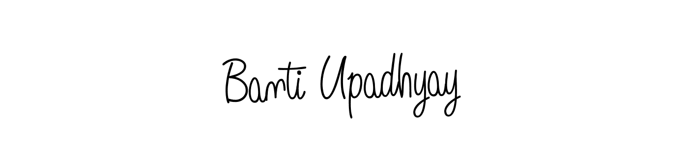 if you are searching for the best signature style for your name Banti Upadhyay. so please give up your signature search. here we have designed multiple signature styles  using Angelique-Rose-font-FFP. Banti Upadhyay signature style 5 images and pictures png