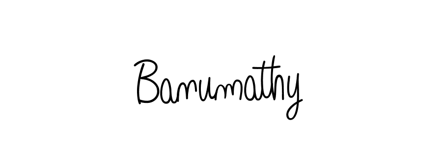 How to make Banumathy signature? Angelique-Rose-font-FFP is a professional autograph style. Create handwritten signature for Banumathy name. Banumathy signature style 5 images and pictures png