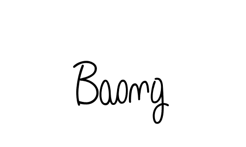 How to Draw Baong signature style? Angelique-Rose-font-FFP is a latest design signature styles for name Baong. Baong signature style 5 images and pictures png