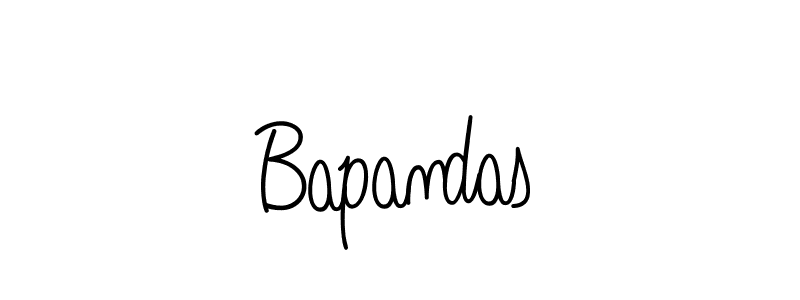 Design your own signature with our free online signature maker. With this signature software, you can create a handwritten (Angelique-Rose-font-FFP) signature for name Bapandas. Bapandas signature style 5 images and pictures png