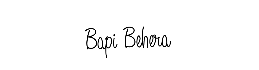 It looks lik you need a new signature style for name Bapi Behera. Design unique handwritten (Angelique-Rose-font-FFP) signature with our free signature maker in just a few clicks. Bapi Behera signature style 5 images and pictures png