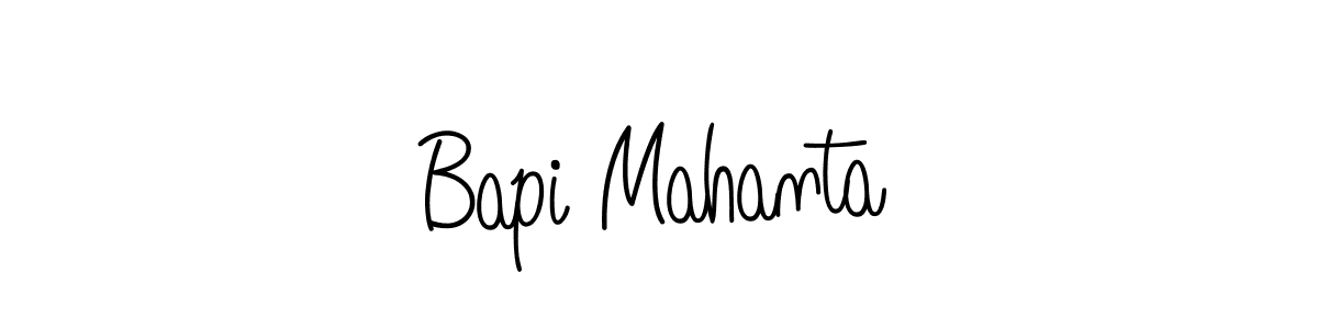 You can use this online signature creator to create a handwritten signature for the name Bapi Mahanta. This is the best online autograph maker. Bapi Mahanta signature style 5 images and pictures png