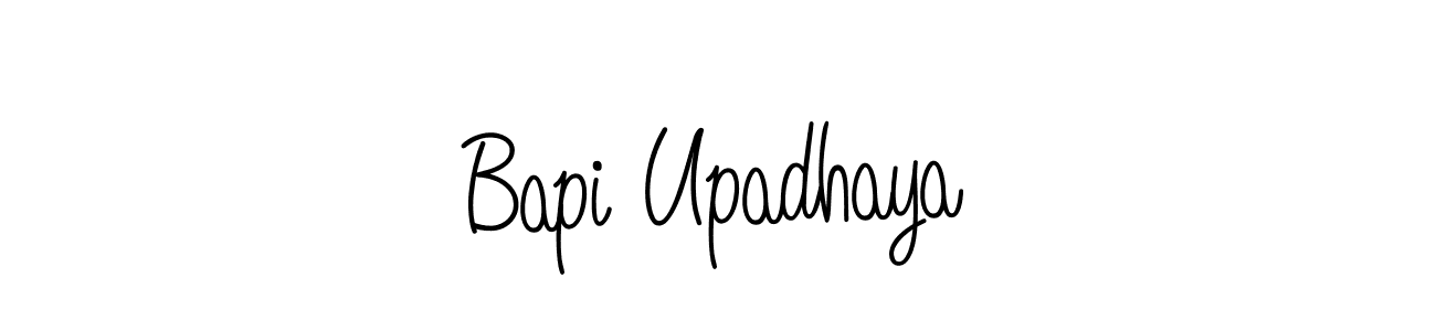 Make a beautiful signature design for name Bapi Upadhaya. Use this online signature maker to create a handwritten signature for free. Bapi Upadhaya signature style 5 images and pictures png