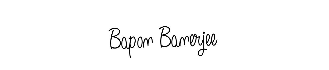 You can use this online signature creator to create a handwritten signature for the name Bapon Banerjee. This is the best online autograph maker. Bapon Banerjee signature style 5 images and pictures png