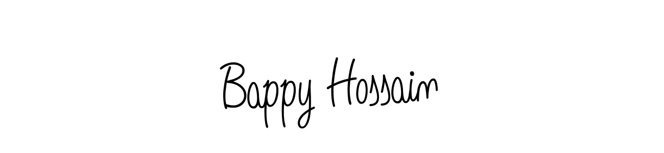 How to make Bappy Hossain signature? Angelique-Rose-font-FFP is a professional autograph style. Create handwritten signature for Bappy Hossain name. Bappy Hossain signature style 5 images and pictures png