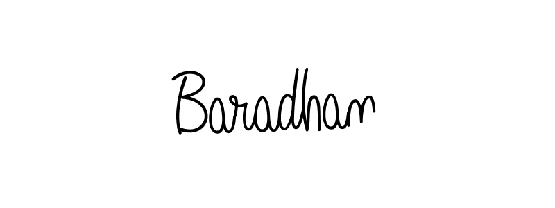 Make a beautiful signature design for name Baradhan. Use this online signature maker to create a handwritten signature for free. Baradhan signature style 5 images and pictures png