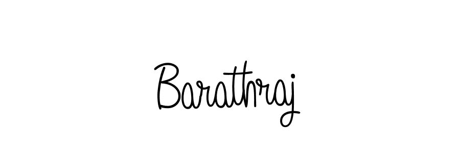 Use a signature maker to create a handwritten signature online. With this signature software, you can design (Angelique-Rose-font-FFP) your own signature for name Barathraj. Barathraj signature style 5 images and pictures png